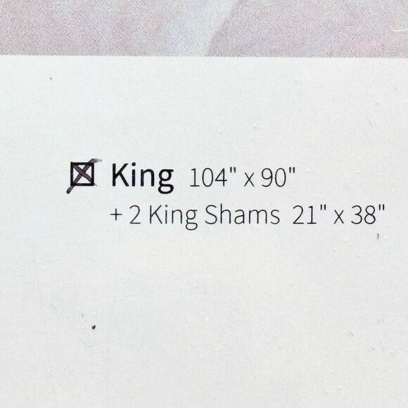 3-pc DOCOFIL Portugal Cotton Chevron King Size Cotton Duvet Cover (Creamy White) - Picture 8 of 8